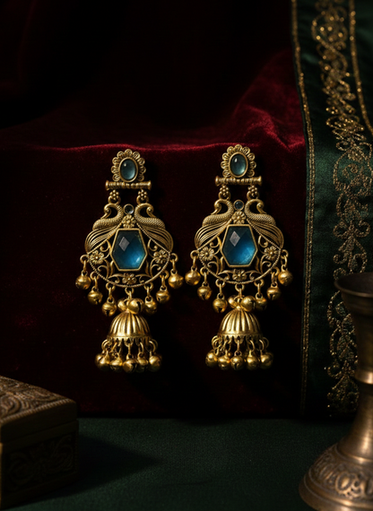 Neelambara Jhumkas