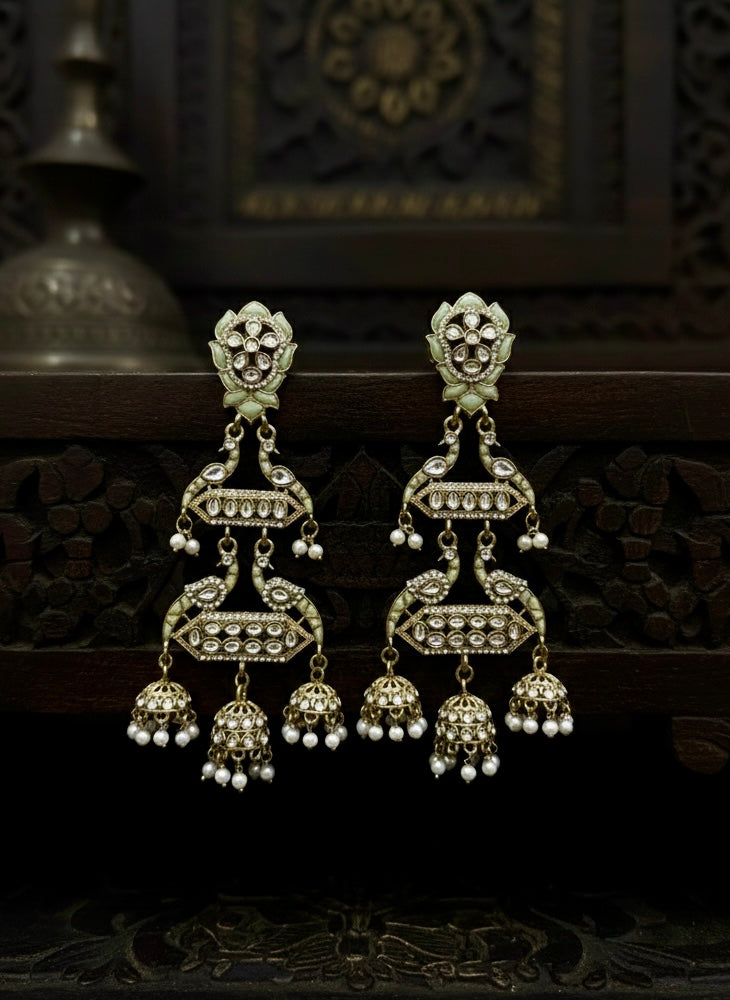 Kalaa Pearl Jhumkas