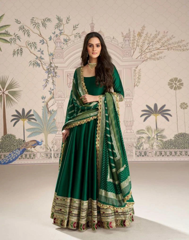 Vanya Emerald Gown