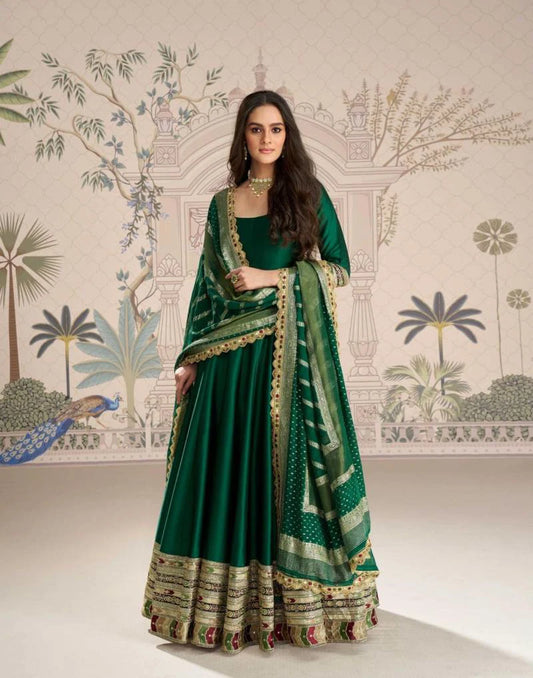 Vanya Emerald Gown
