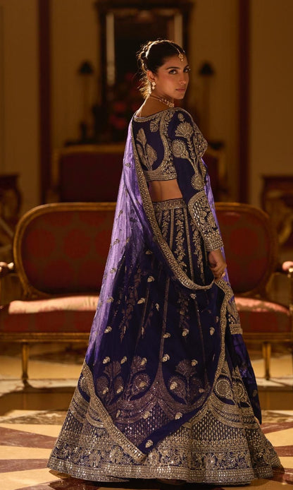 Handcrafted Mirrror Work Lehenga