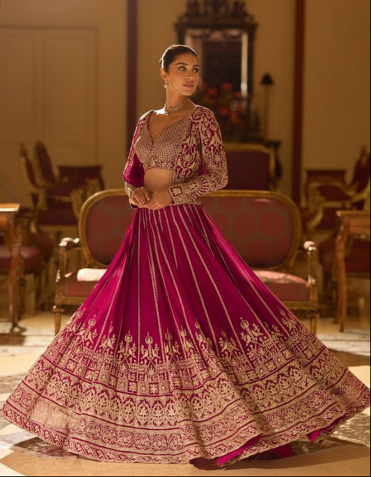 Mehfil Georgette Lehenga